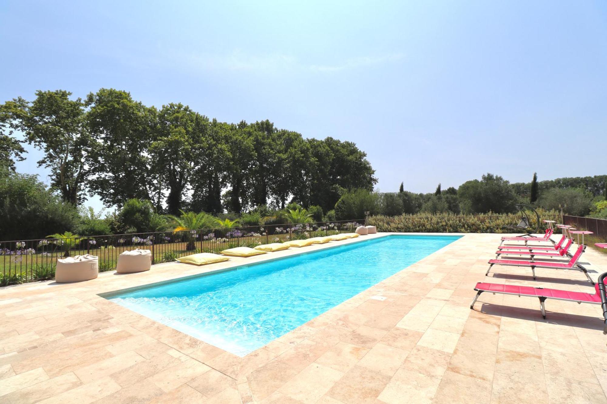 Chambres D'Hotes Avec Jacuzzi Et Piscine Au Mas De Cadoule Saint-Just  外观 照片
