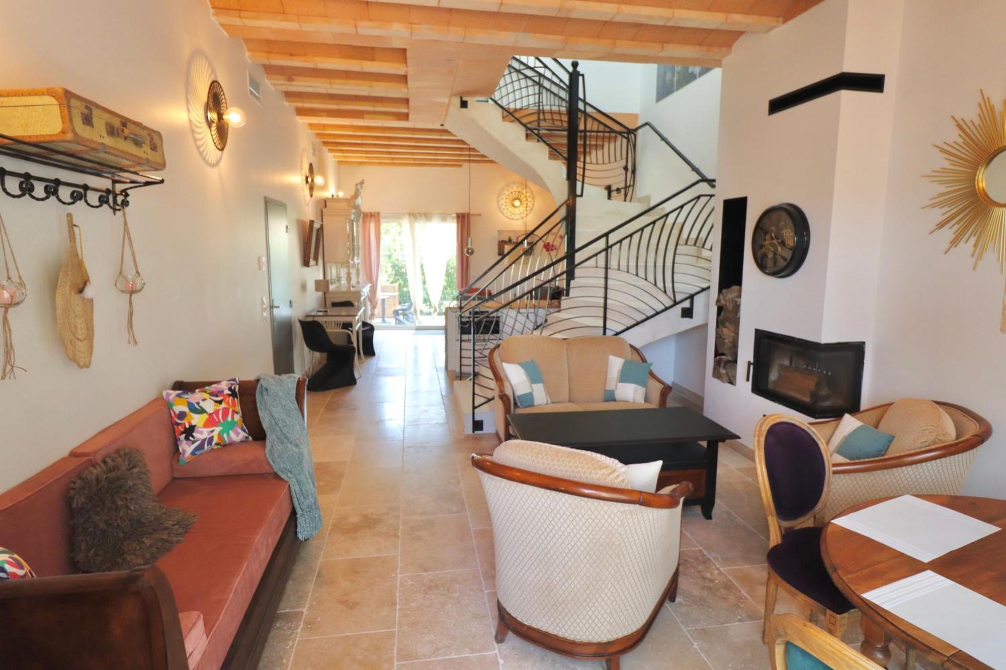 Chambres D'Hotes Avec Jacuzzi Et Piscine Au Mas De Cadoule Saint-Just  外观 照片