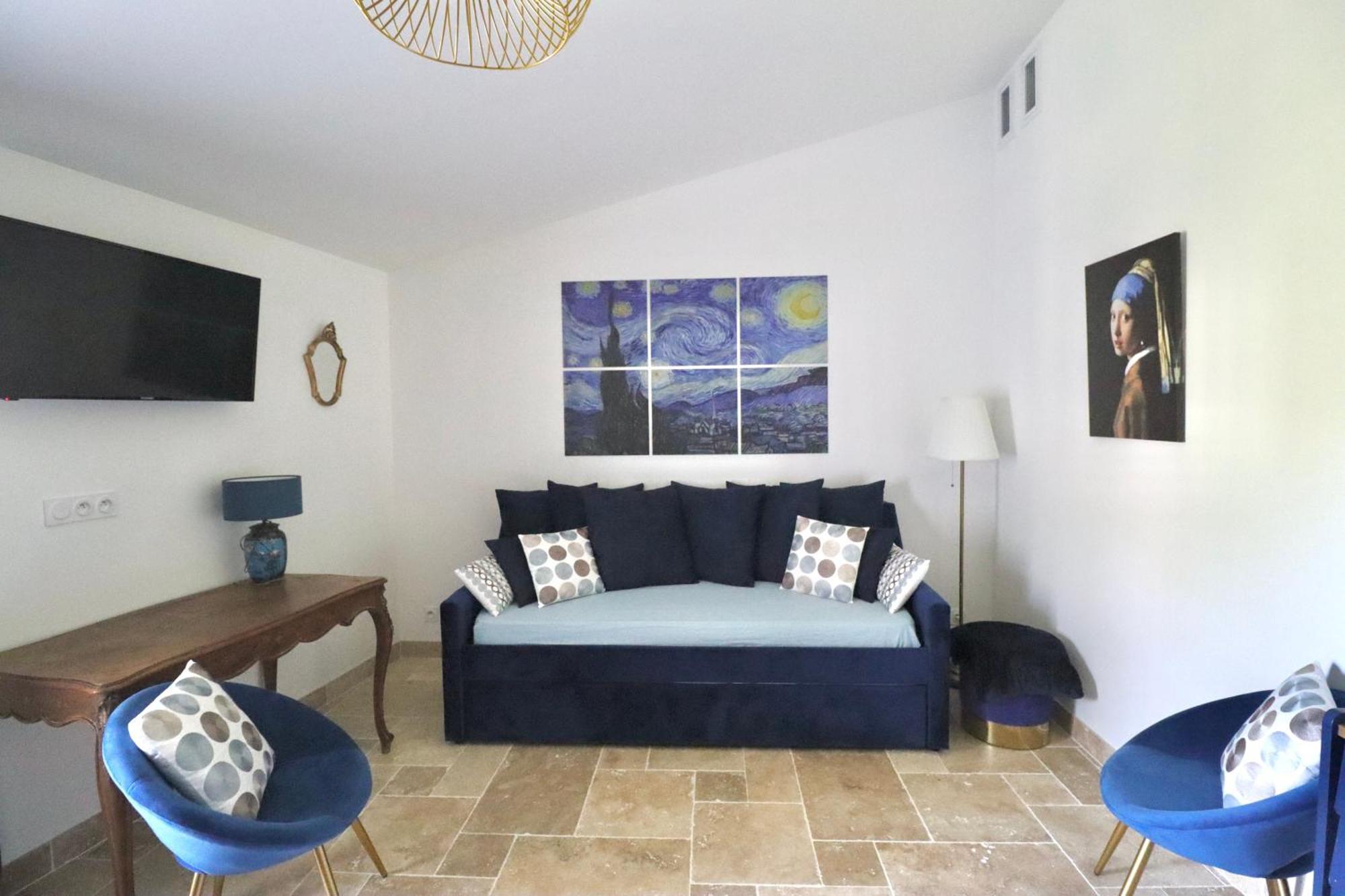 Chambres D'Hotes Avec Jacuzzi Et Piscine Au Mas De Cadoule Saint-Just  客房 照片